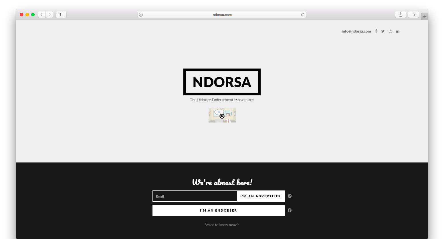 NDORSA Homepage